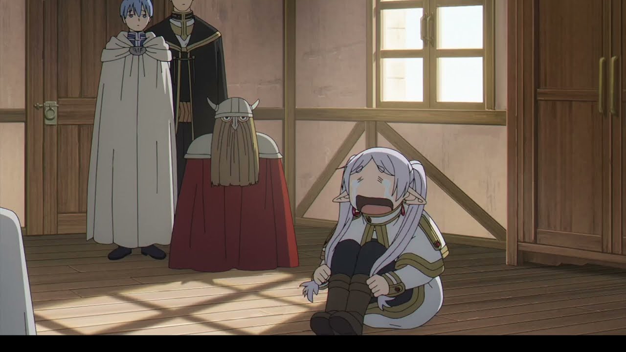 Frieren bawling her eyes out | Frieren S2