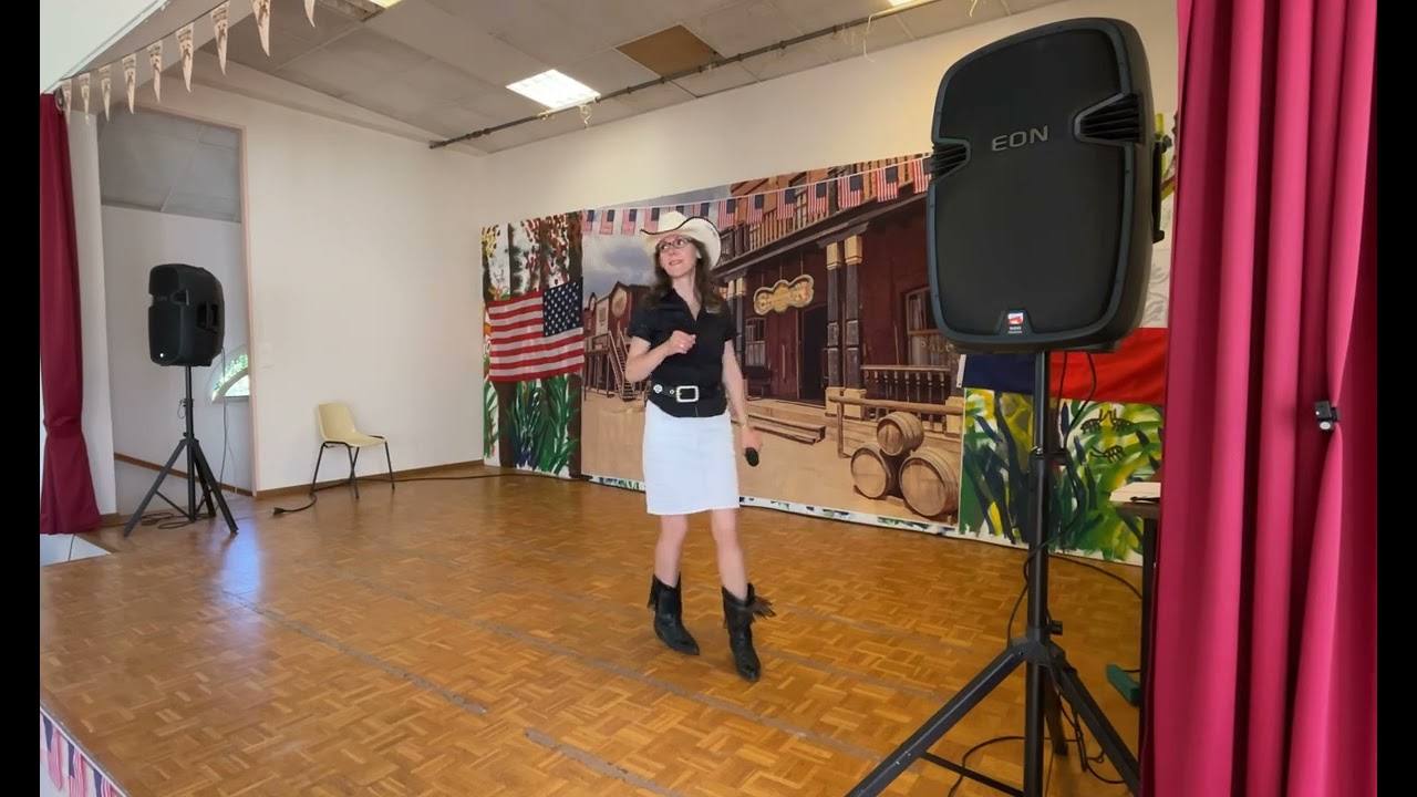 HITCH A RIDE Line Dance (Démo) @ Blandy