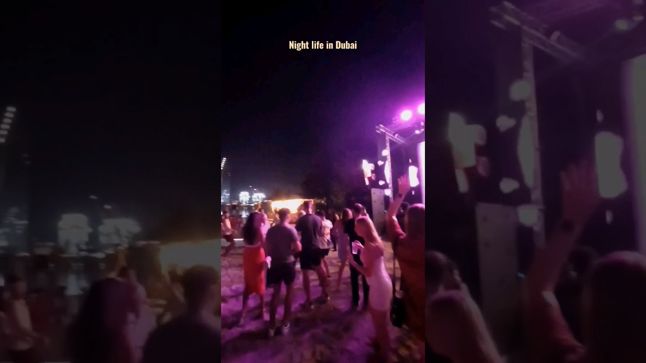 Night life in Dubai | Clubs in Dubai #Dubaishorts #dubainightlife #dubai