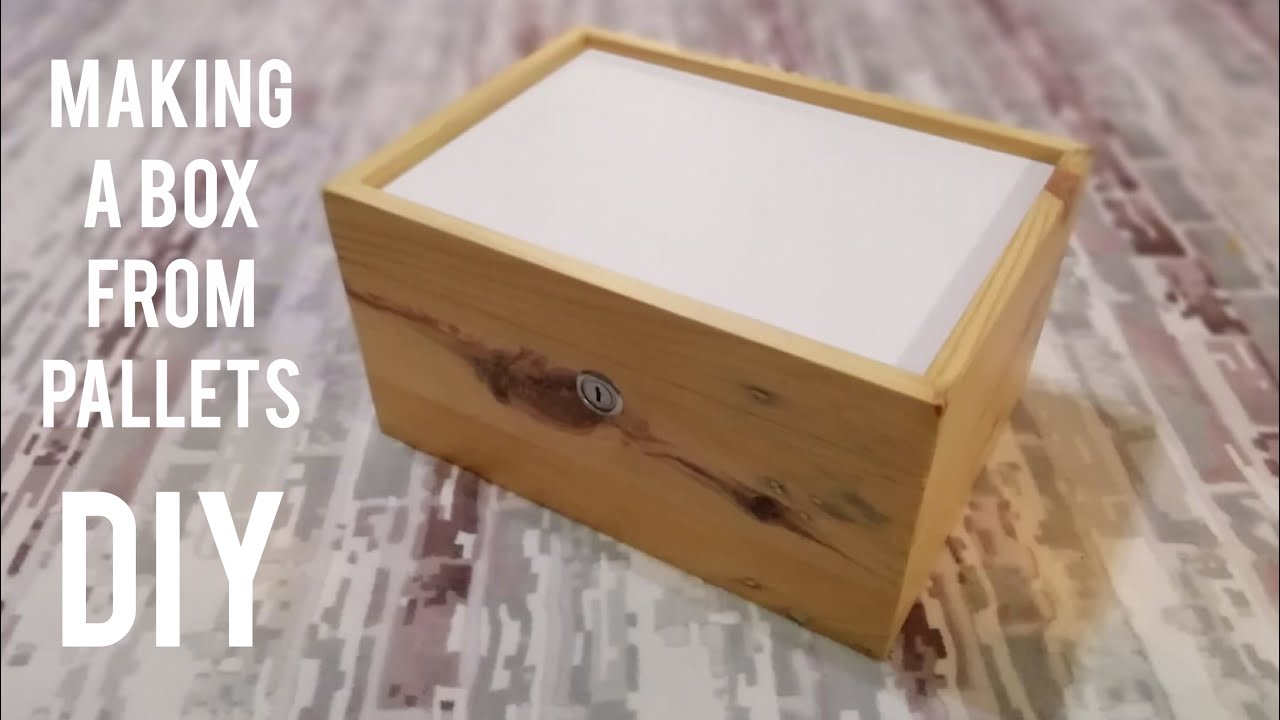 Paletten kutu yapımı / Making a wooden box / Ahşap kutu yapımı / Making a box from pallets
