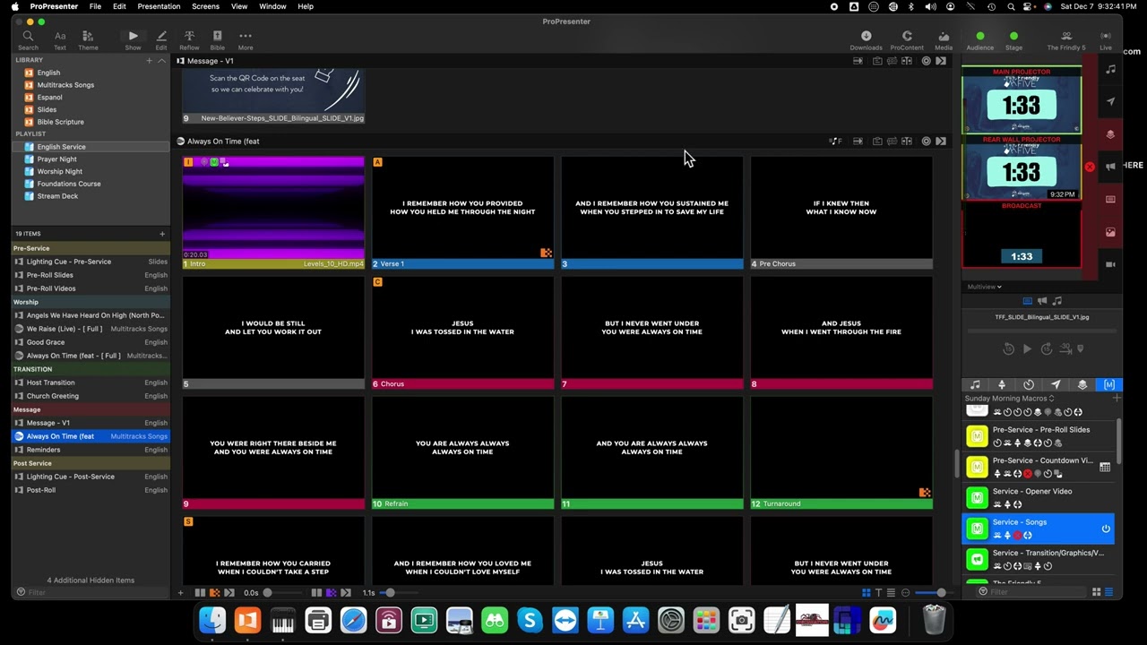 Creating A New Arrangement | ProPresenter 7