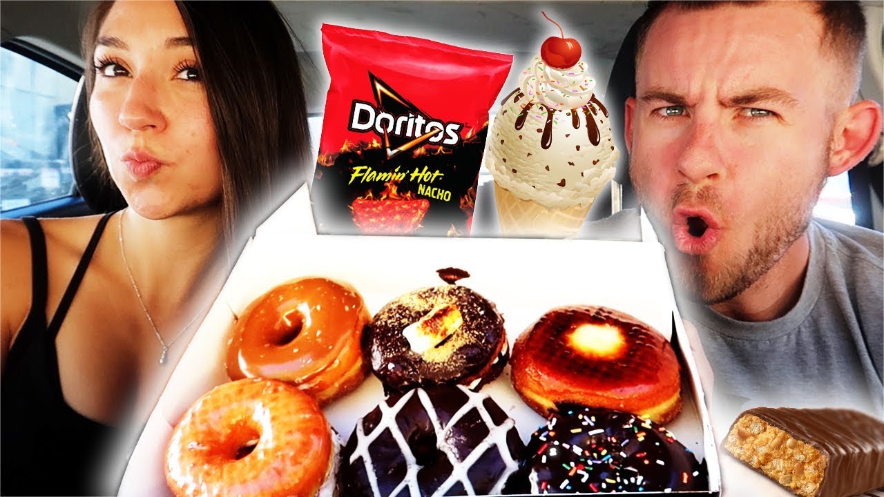 OUR LOS ANGELES CHEAT DAY! (NEW DORITOS & DONUTS)