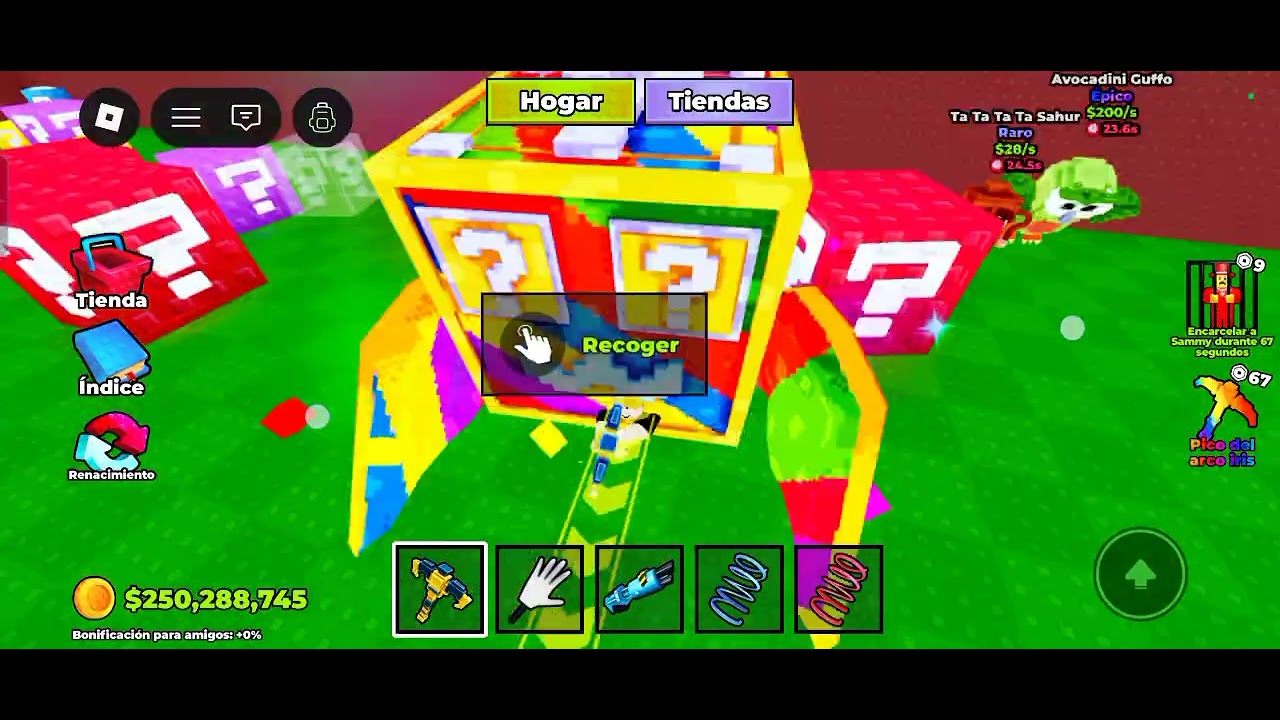 JUGANDO ROMPE EL LUCKY VS SAMMY
