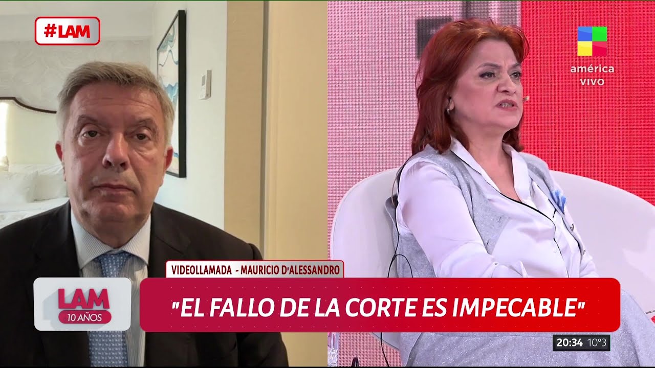 ⚖ MAURICIO D'ALESSANDRO ANALIZA LA CONDENA A CRISTINA KIRCHNER: 