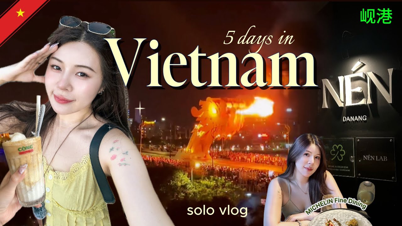 🇻🇳 Solo Danang 5 days ✨ Chill vlog 2025 | ตามใจตัวเอง in Vietnam 🏖