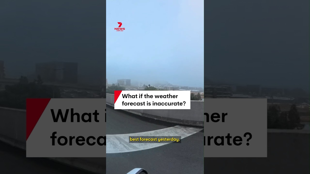 Что делать, если прогноз погоды оказался неверным?