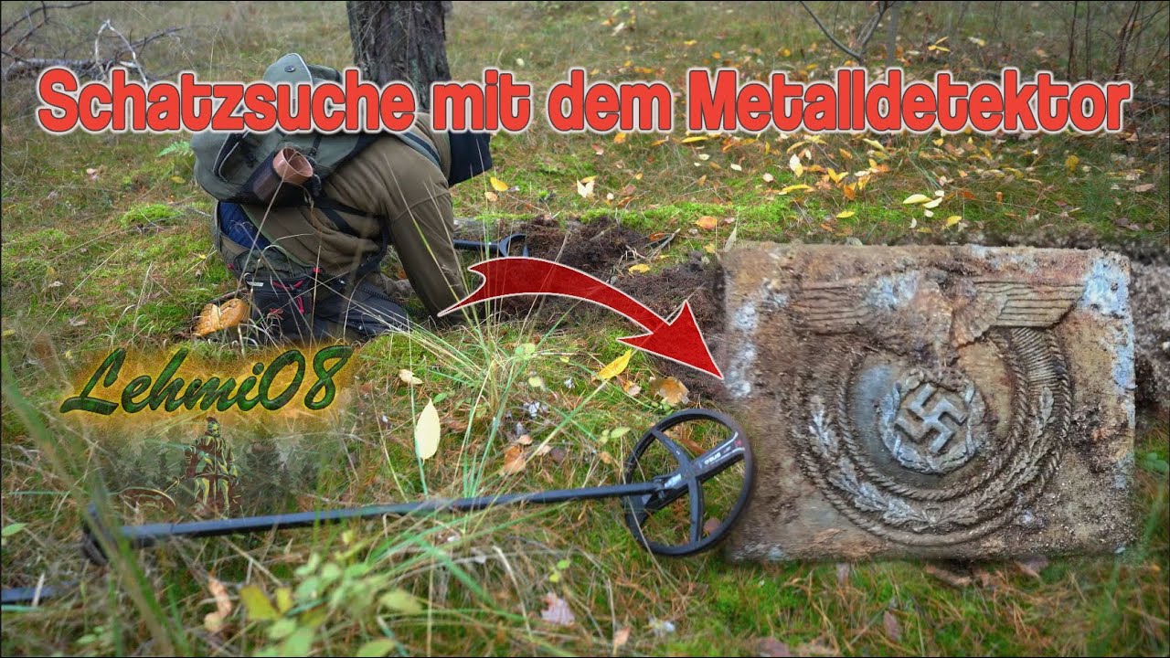 Schatzsuche mit dem Metalldetektor. Mit super seltenem Fund...