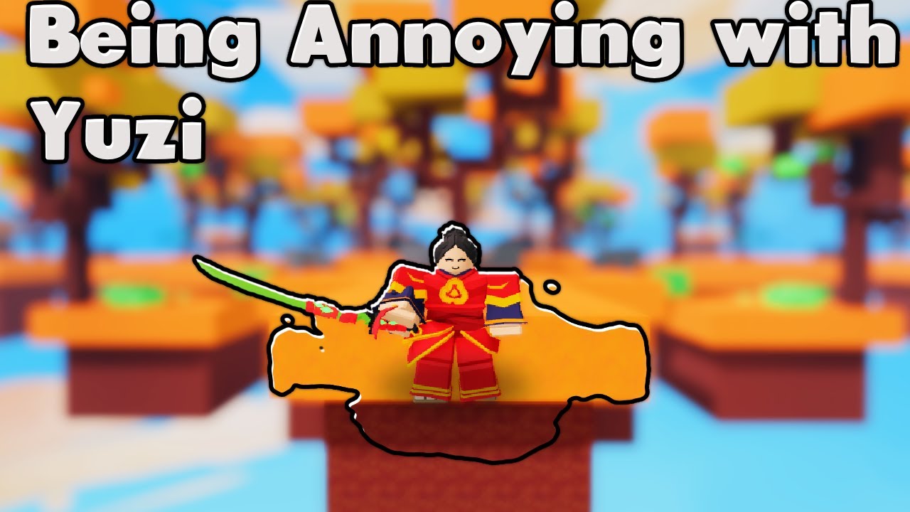 Being the most annoying player (ALOT OF RUNNING) (Roblox Bedwars)