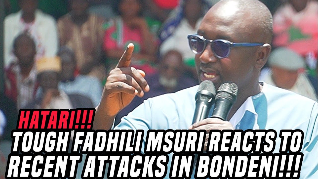 Huyu Mtu Ako na Akili Mzuri Kweli!?: 2027 NTE MP Hopeful Fadhili Breathes Fire at KAMUKUNJI, Bondeni
