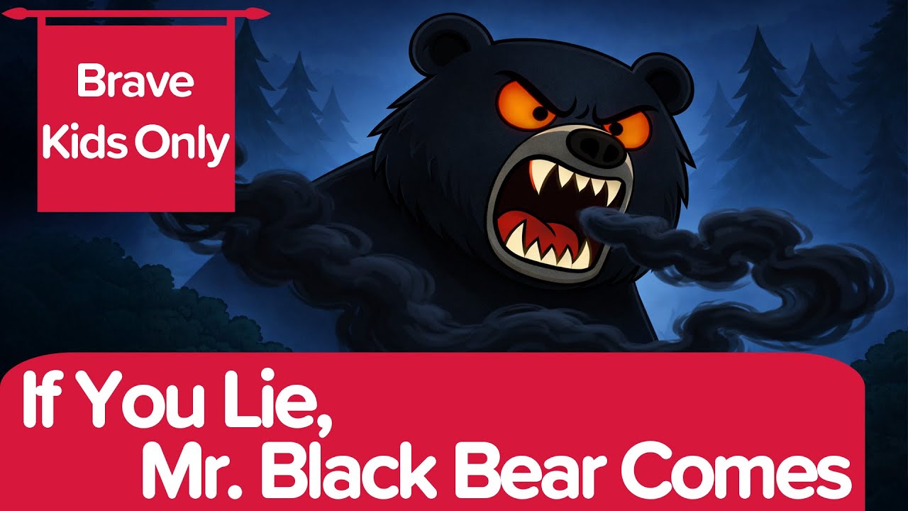 If You Lie, Mr. Black Bear Comes | Scary Kids Song | Life Habits Song | Mangdungi Kids