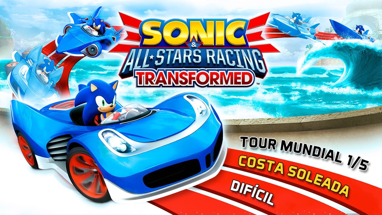 Tour Mundial 1/5 - Costa Soleada │ SONIC & All-Stars Racing Transformed