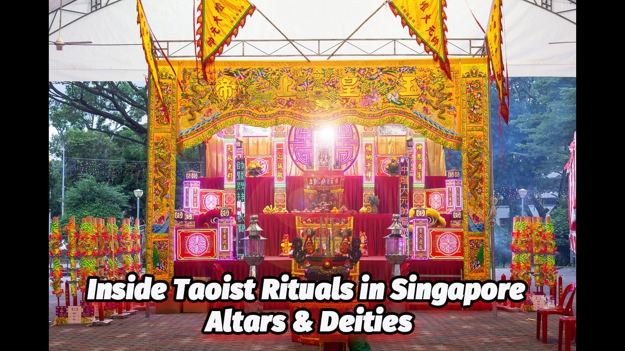 Inside Taoist Rituals in Singapore: Altars & Deities