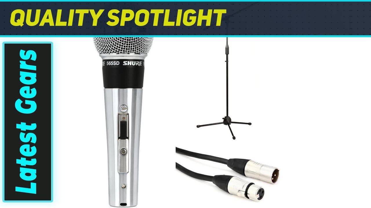 Shure 565SD: A Legendary Vocal Mic Kit