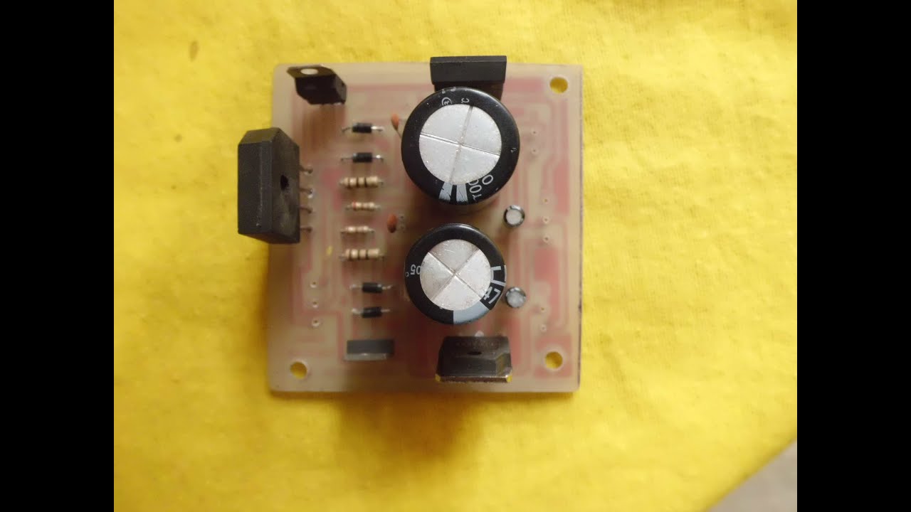 Como hacer una fuente de alimentación variable con el LM317 y LM337 | desde 3v - 55v/3A.