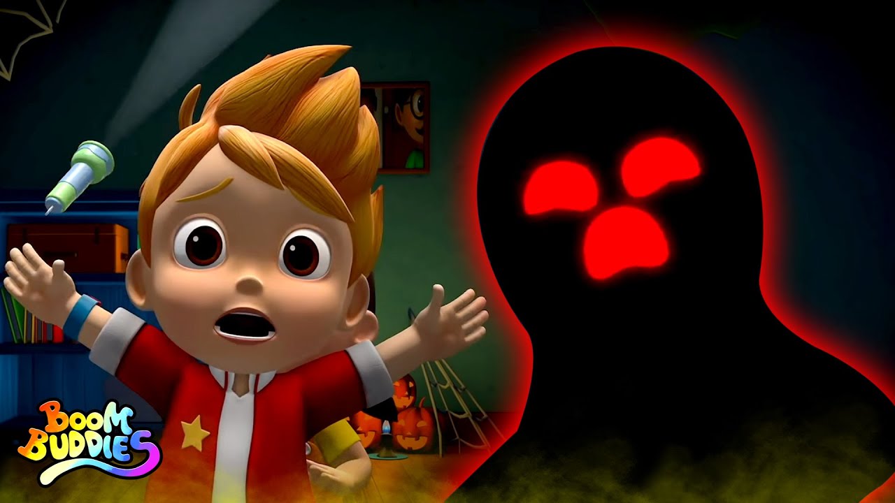 Monsters in the Dark | Halloween Songs & Music for Kids | Spooky Rhymes | Scary Songs - Kids Tv