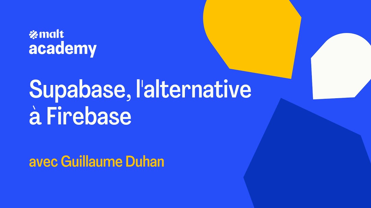 Supabase, l'alternative à Firebase