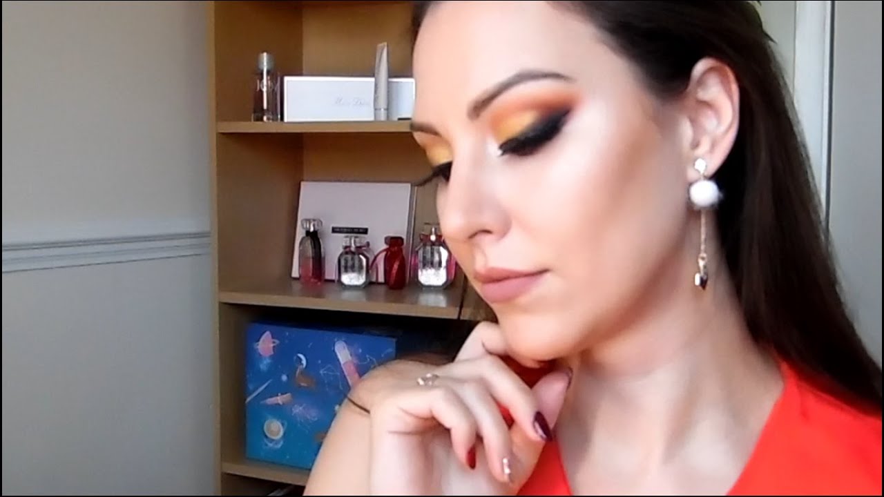 #festivemakeup Füstös ünnepi smink,  #christmasmakeup