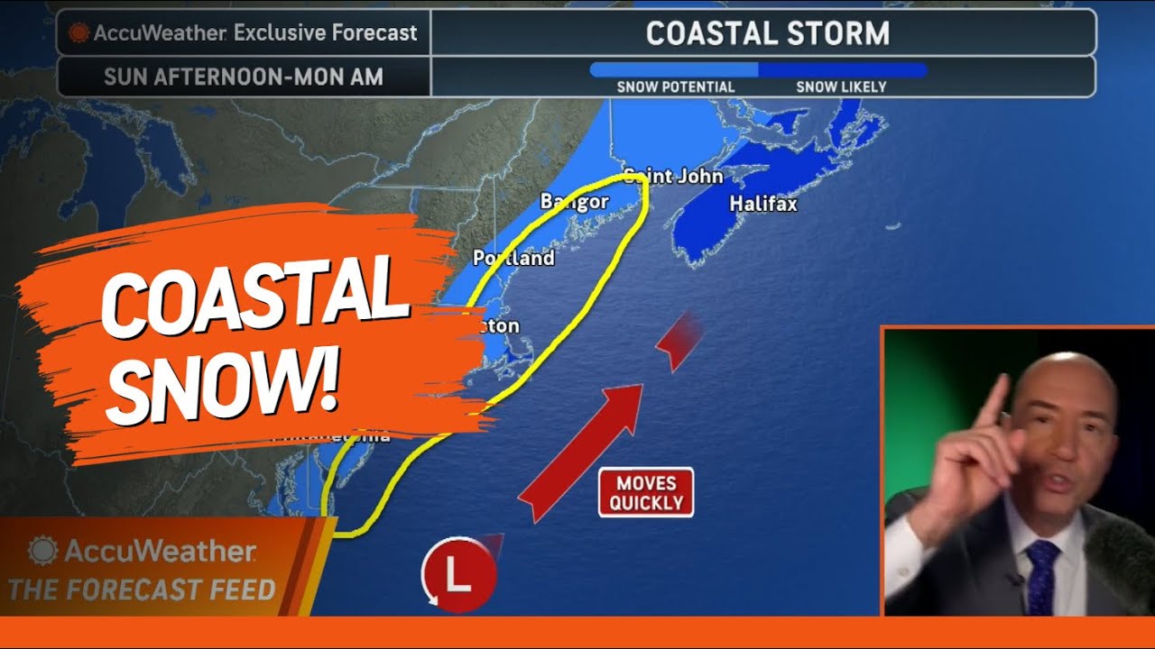 The Forecast Feed: Coastal Storm! Tracking Snow into Northeast for Sunday