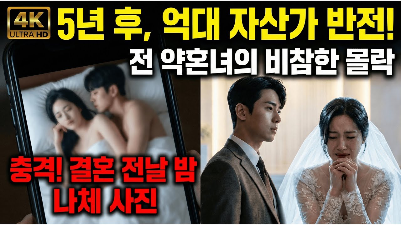 결혼식 전날, 약혼녀의 사진이 도발로 도착했다… 나는 조용히 파혼했다