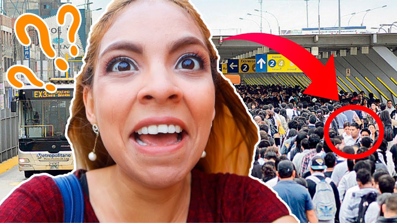 ASÍ ES EL TRANSPORTE PÚBLICO EN LIMA -  PERÚ 🇵🇪