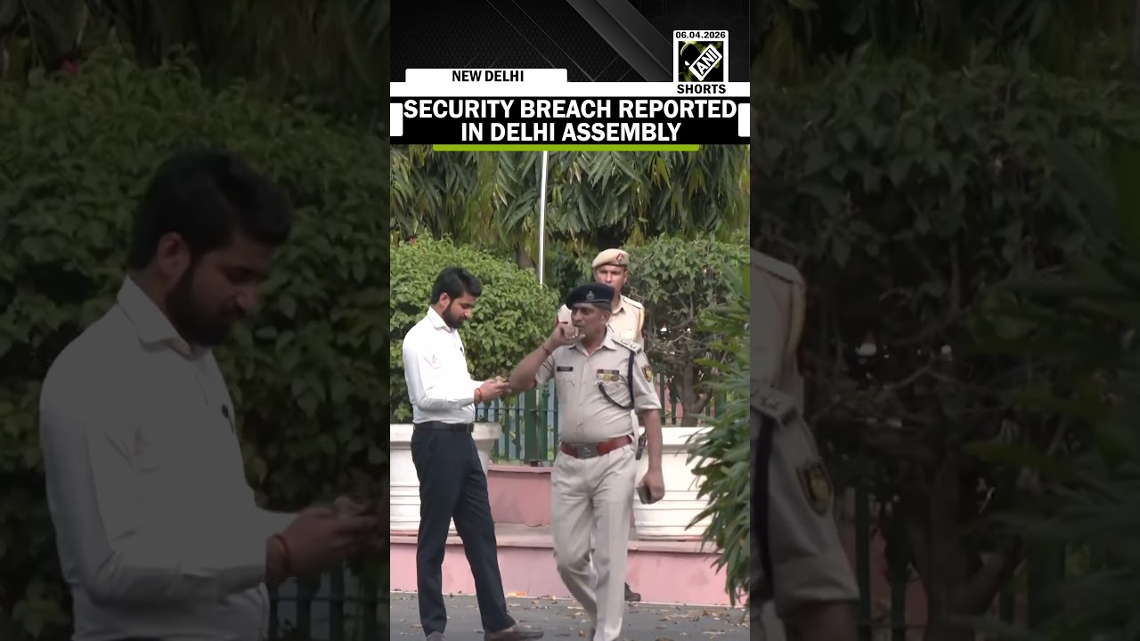 Security breach at Delhi Assembly premises after a car tried to enter the premises forcefully