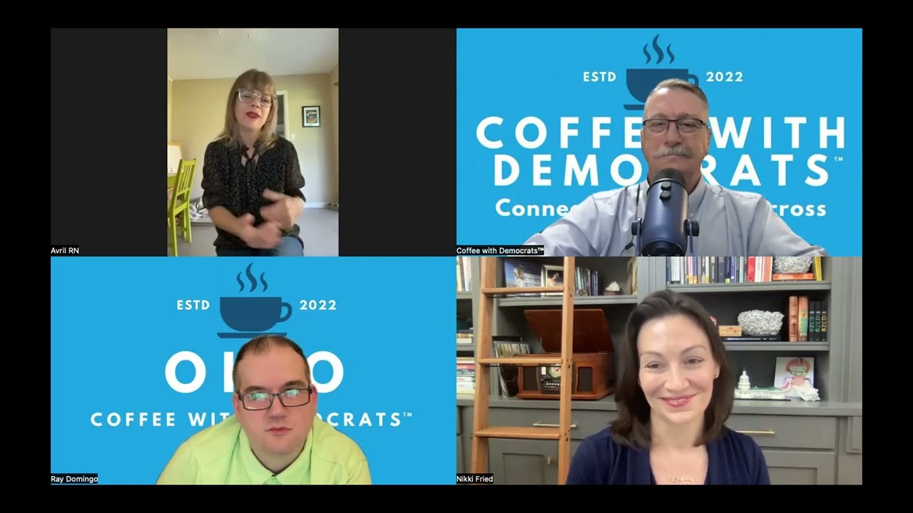 Coffee with Democrats&trade; Conversation with Nikki Fried 09 07 2023
