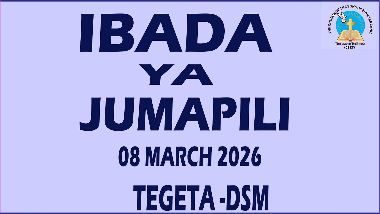 IBADA YA MKESHA  27 FEB 2026     - TEGETA - DAR ES SALAAM