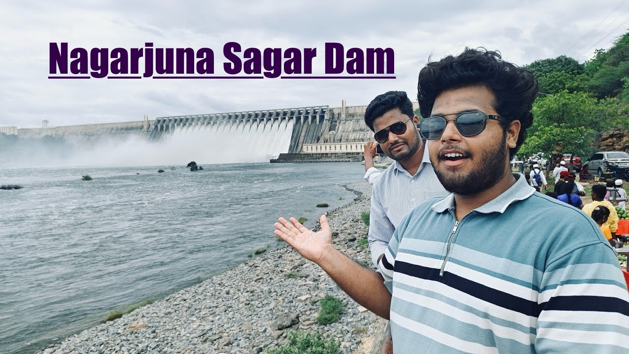 Nagarjuna Sagar Dam on Independence Day, (18)gates opened. #vlog 