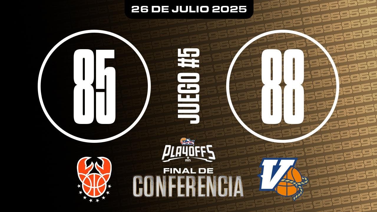 Resumen - Cangrejeros de Santurce vs. Vaqueros de Bayamon - BSN2025
