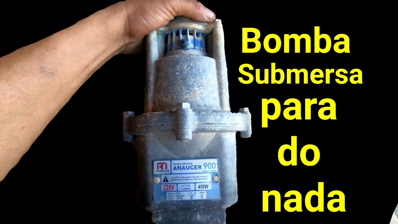 Bomba submersa está parando do nada ?