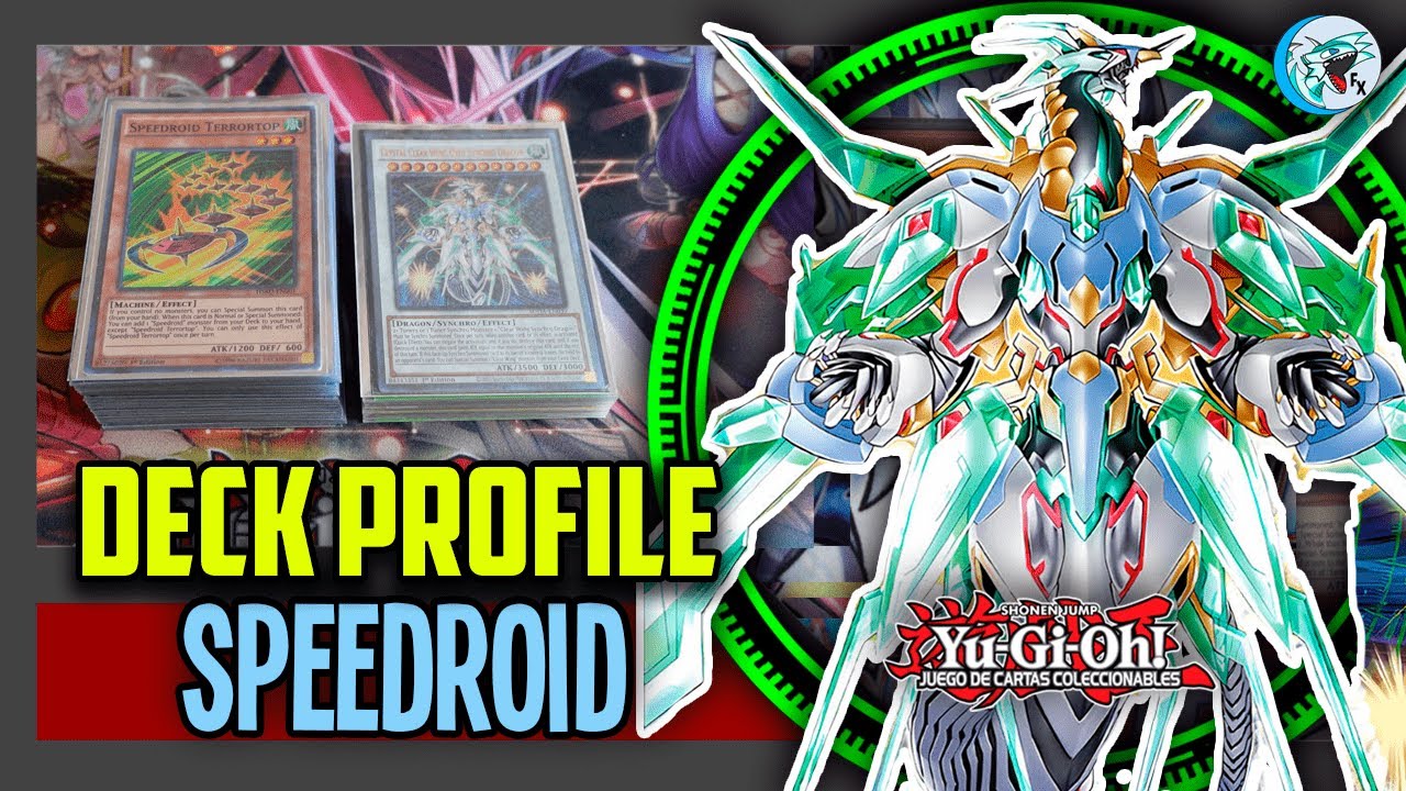 📈DECK PROFILE Y GUÍA SPEEDROID - YUGIOH 2025