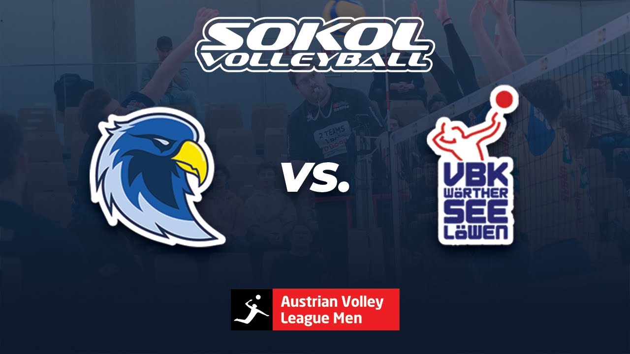 Volleyball Bundesliga: Sokol Herren vs. VBK Wörther-See-Löwen Klagenfurt