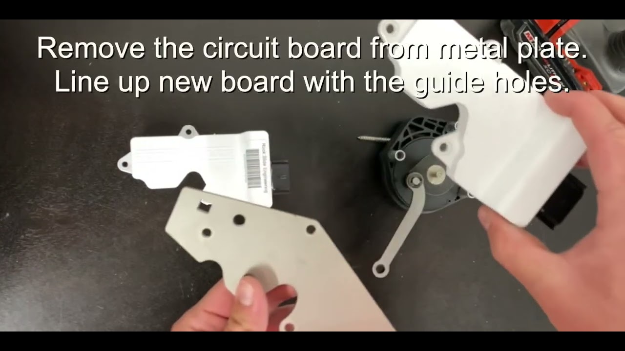 Circuit Board Motor Replacement - Gen3 Step Slider