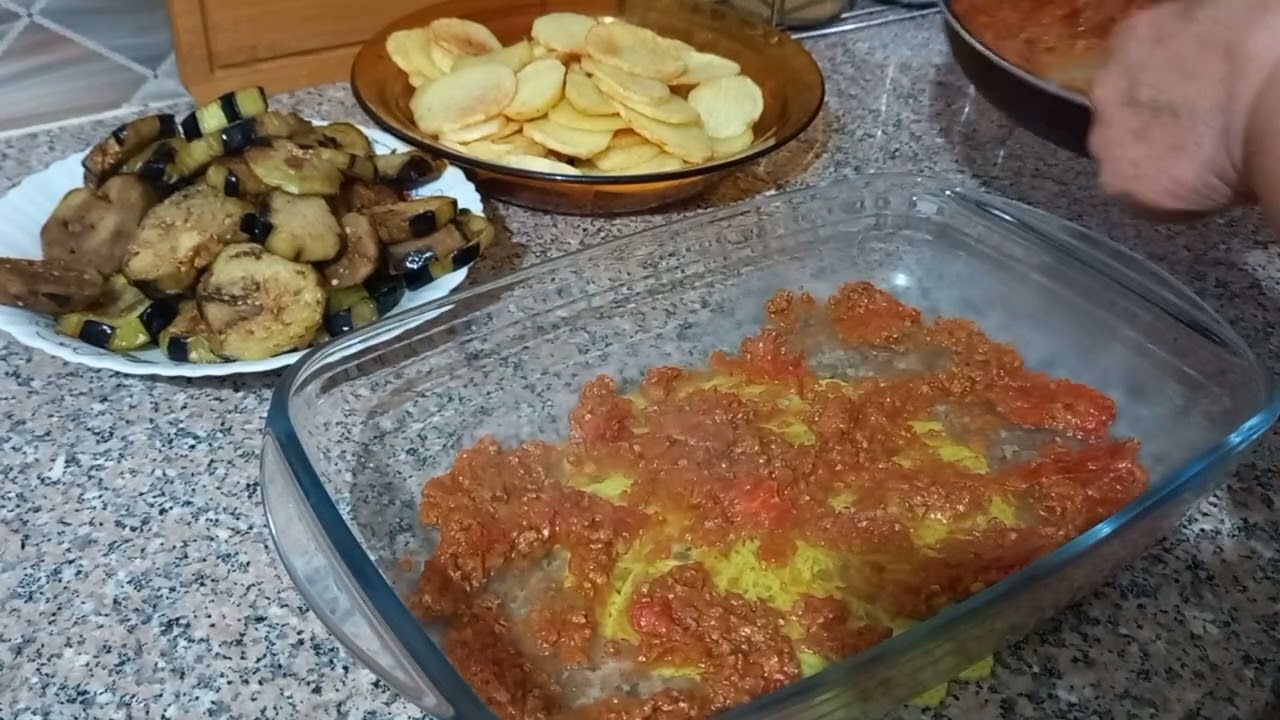 غرتان ام صهيب بالبطاطا و البذنجان جد لذيذة لازم تجربوها #algerie