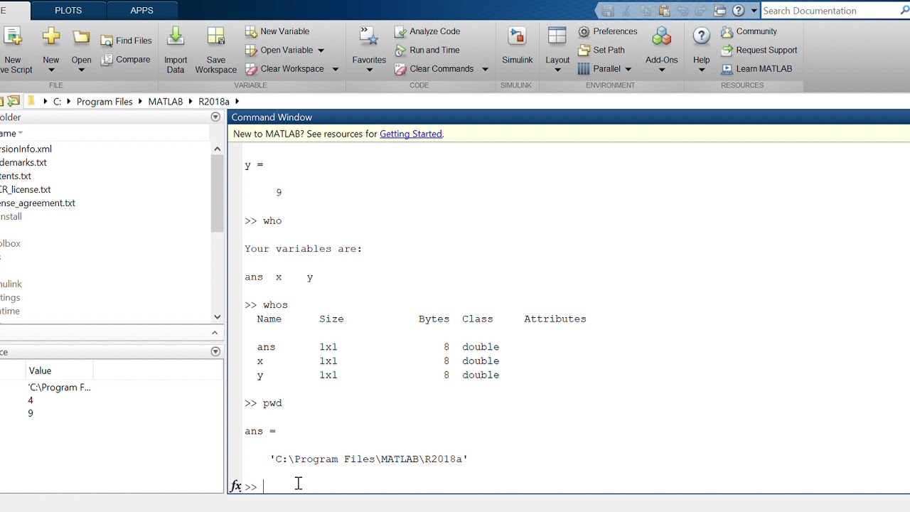 Introduction to Matlab