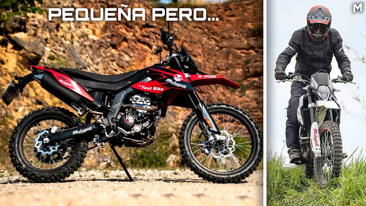 MALAGUTI XTM 125cc 🇮🇹 / UNA 125 CON BARRAS INVERTIDAS Y ABS