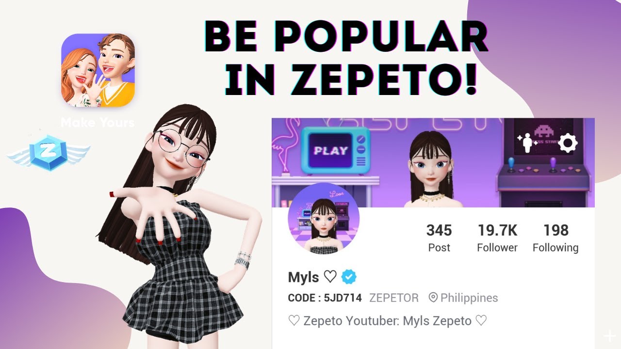 Как стать популярным в Zepeto? Что нужно знать!