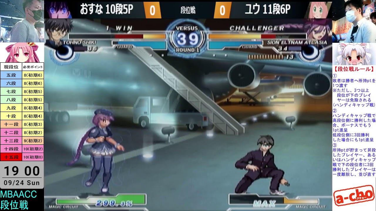 a-cho MBAACC 第86回 段位戦 (2023.09.24)