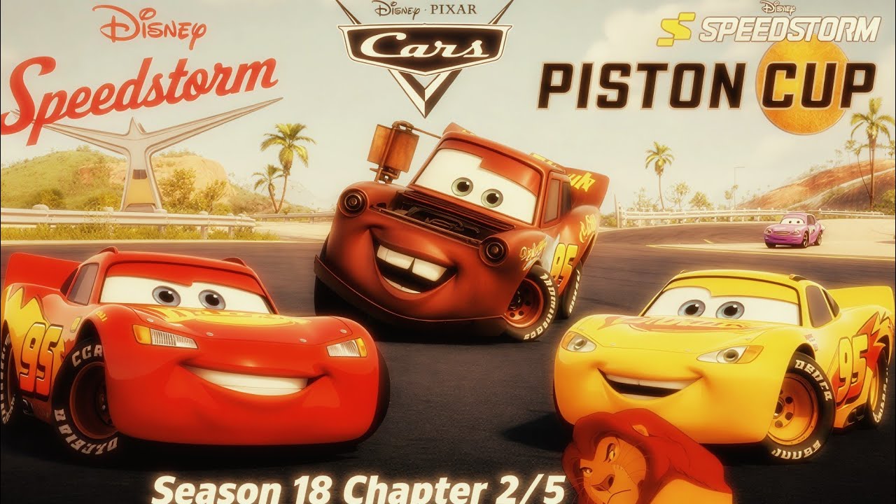 #Disneyspeedstorm | Season 18 Piston Cup | Chapter 2/5 | 100% walkthrough | #cars #gameloft 👍🦁