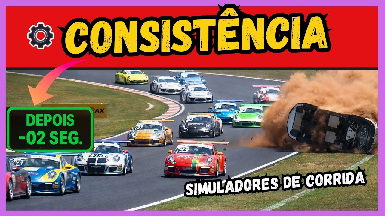 Como Ser um Piloto CONSISTENTE no Simulador de Corrida – Frenagem