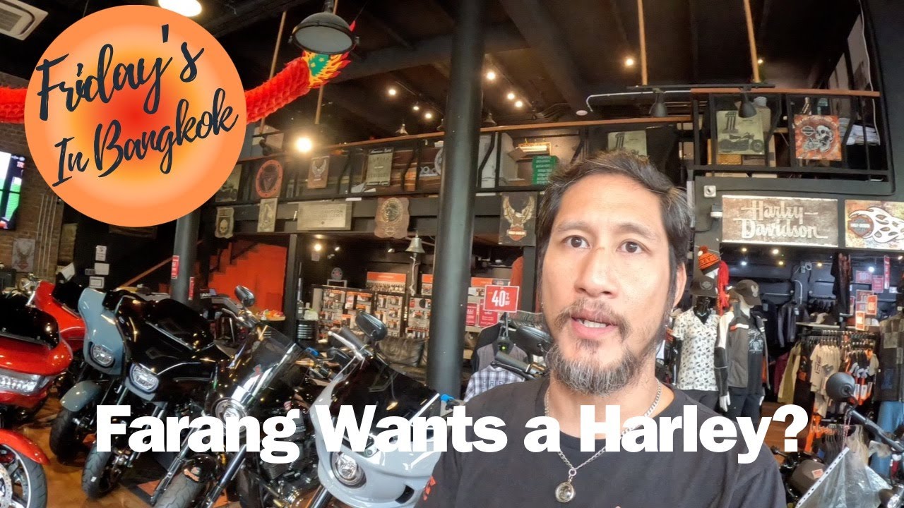 Buying a Harley in Bangkok? Great shops to search for one! And Wazza surfs the waves at Flow House!