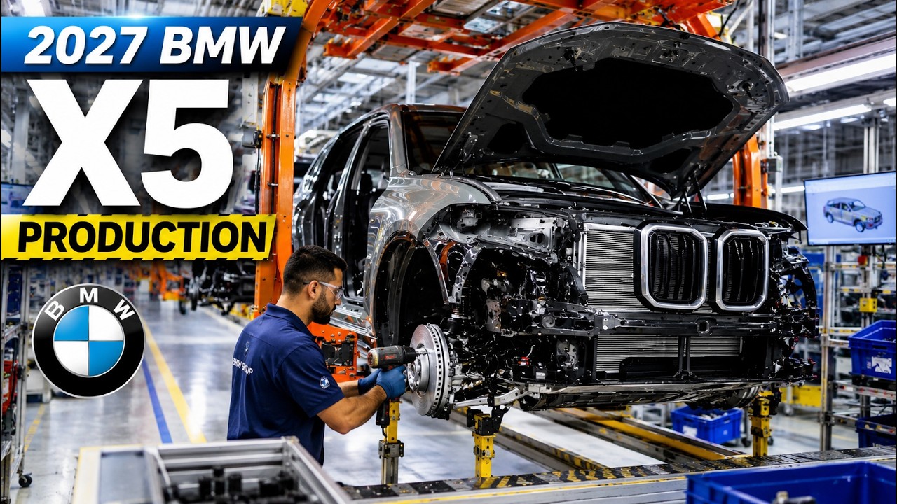 Производство BMW X5 2027 года открывает новую эру на крупнейшем заводе BMW