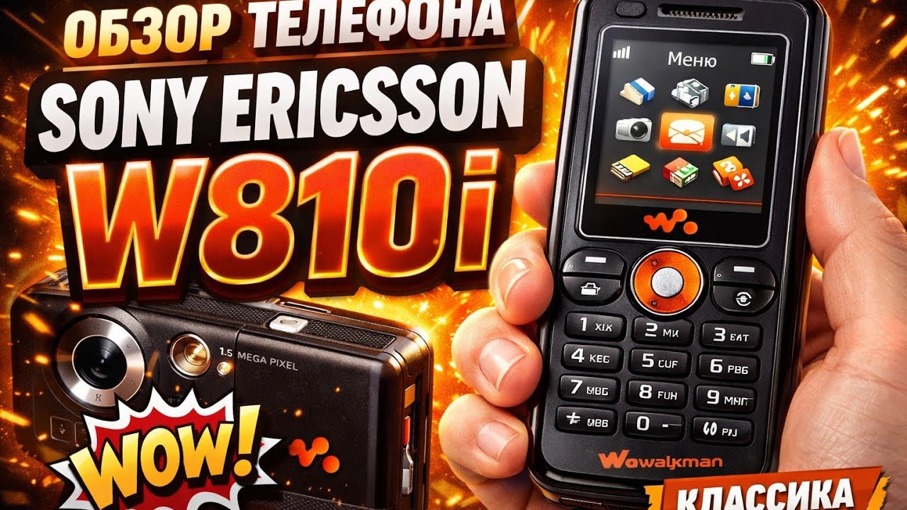 Обзор телефона Sony Ericsson W810I