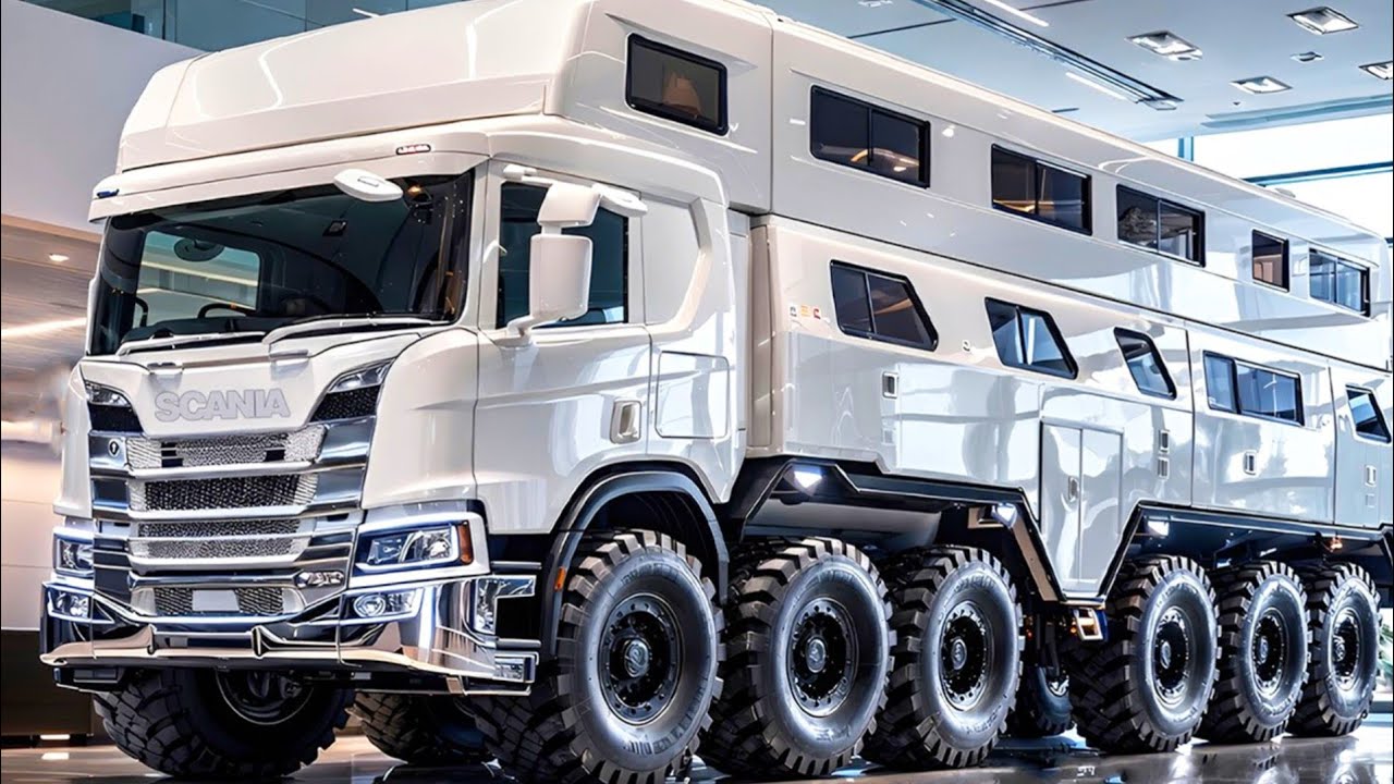 2026 Scania TITAN 12×12 — Гигантский экспедиционный особняк на 12 колесах@TechDrive-n3z 