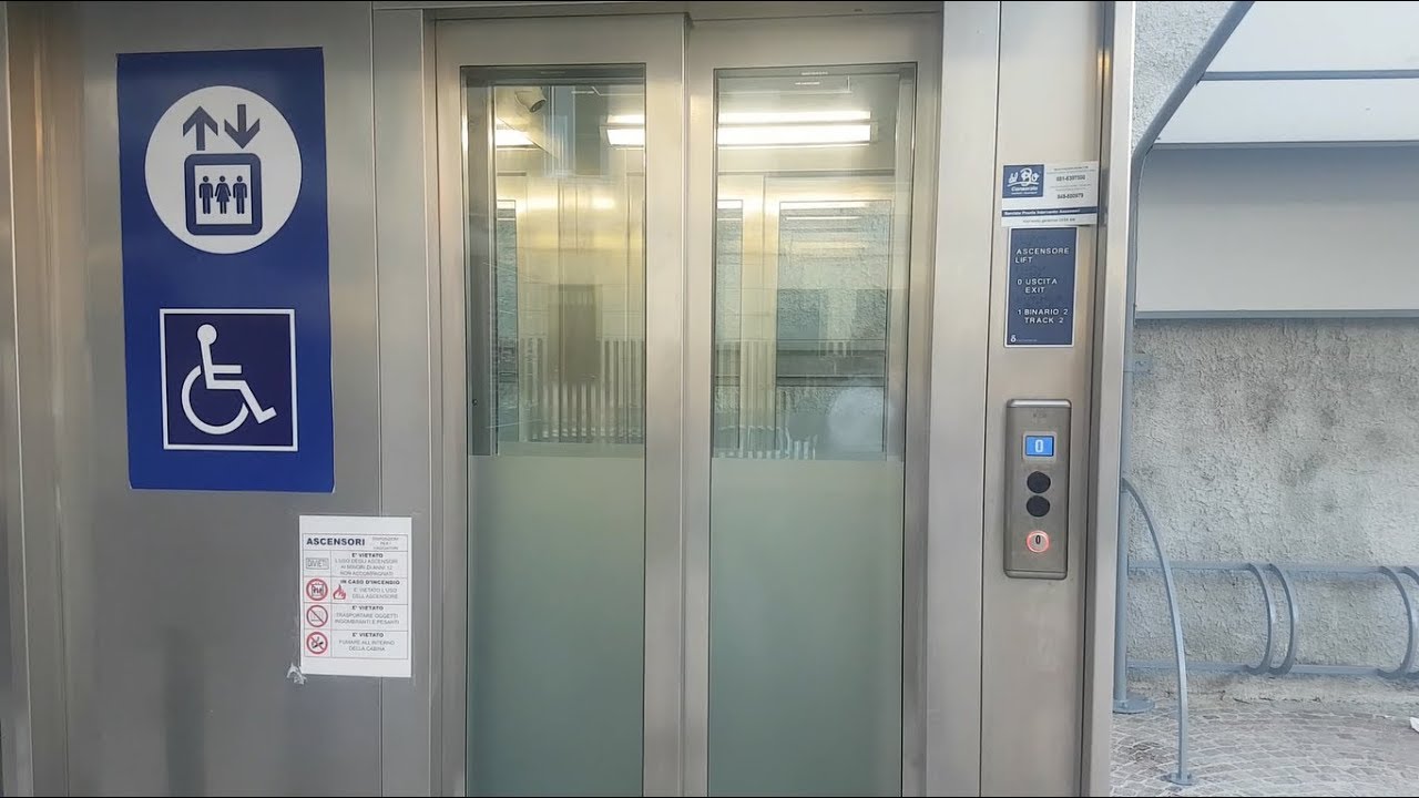 Nice Brand New 2018 Del Bo MRL Hydr. Elevator@Bagnoli-Agnano Terme Railway Station, Naples, Italy