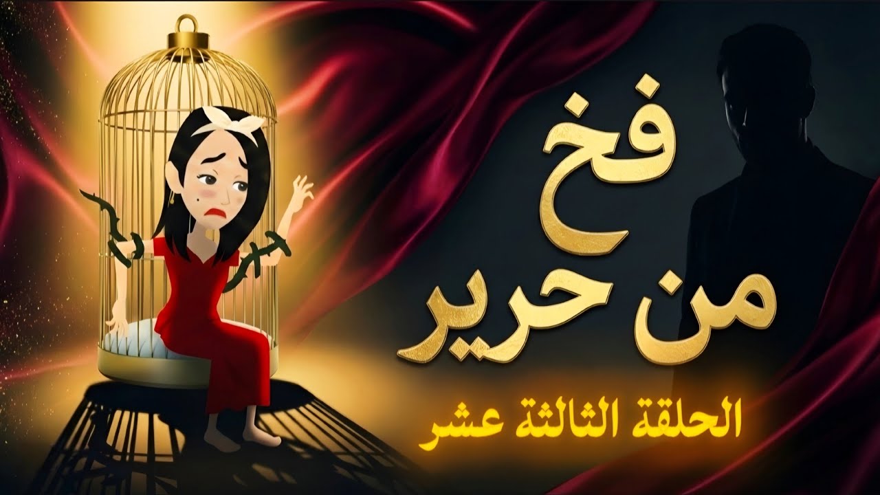 فخ من حرير الحلقة الثالثة عشر راحت تبكي على قبر أمها وقالت يا ماما الدنيا ضاقت بيا 💔 قصص واقعية