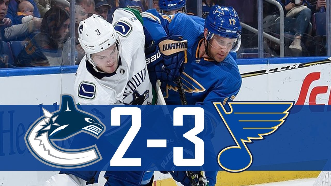 Canucks vs Blues | Highlights (Apr. 6, 2019) [HD]