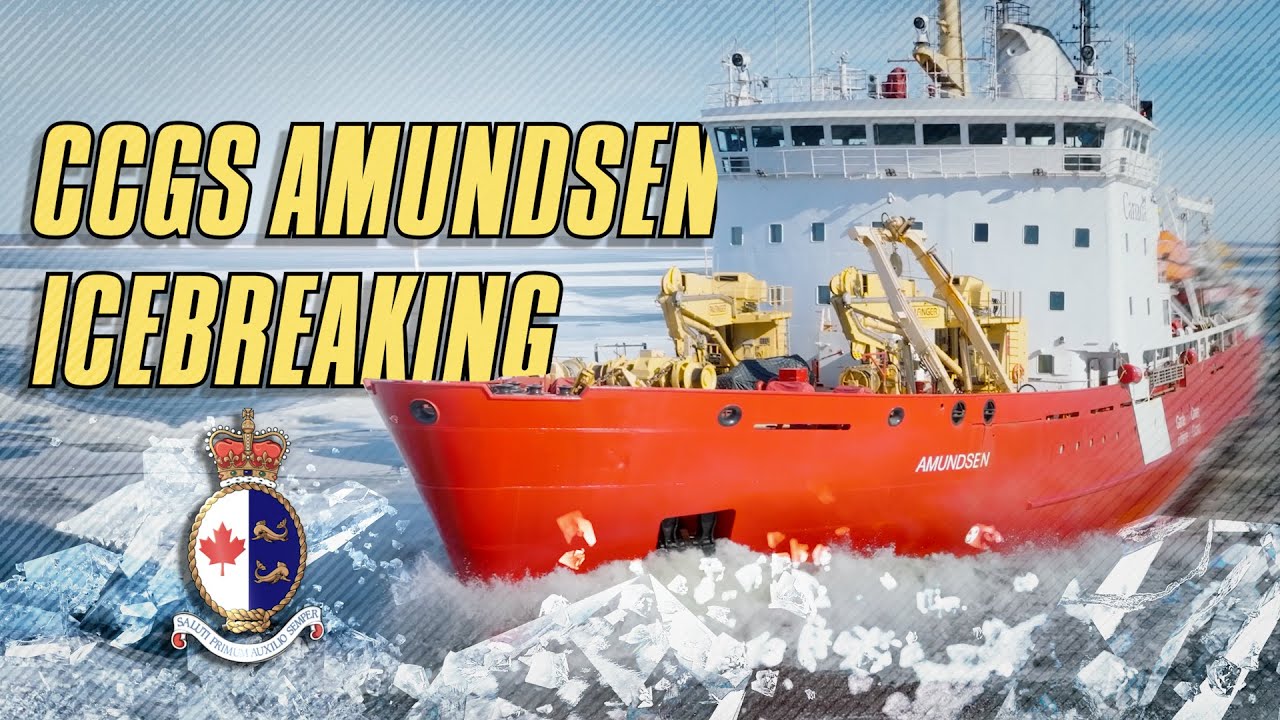 CCGS Amundsen Icebreaking
