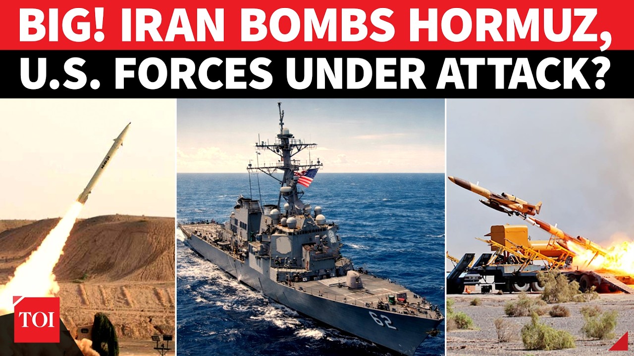 BREAKING: Iran BOMBS Hormuz, Strikes American Navy & Commercial Ships In Huge Aerial Attack?