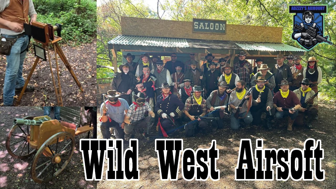 Western Frontiers - Wild West Airsoft Game Play